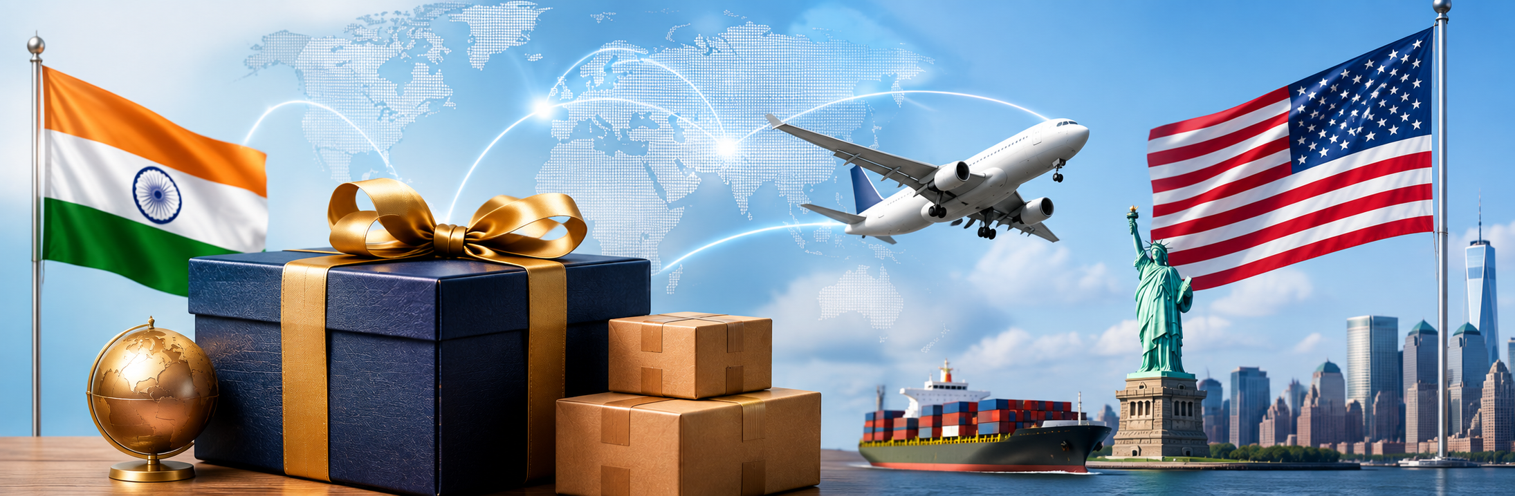 Send a Gift to USA from India  Customs Duty, Charges and Tracking